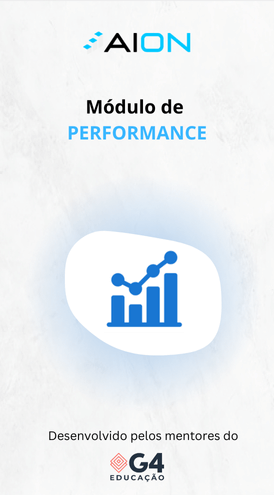 Módulo de Performance - Monitoramento de métricas para maximizar vendas e impulsionar resultados financeiros